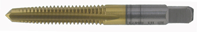 HSS Type 23-AGN Titanium Nitride Straight Flute Hand Taper Tap